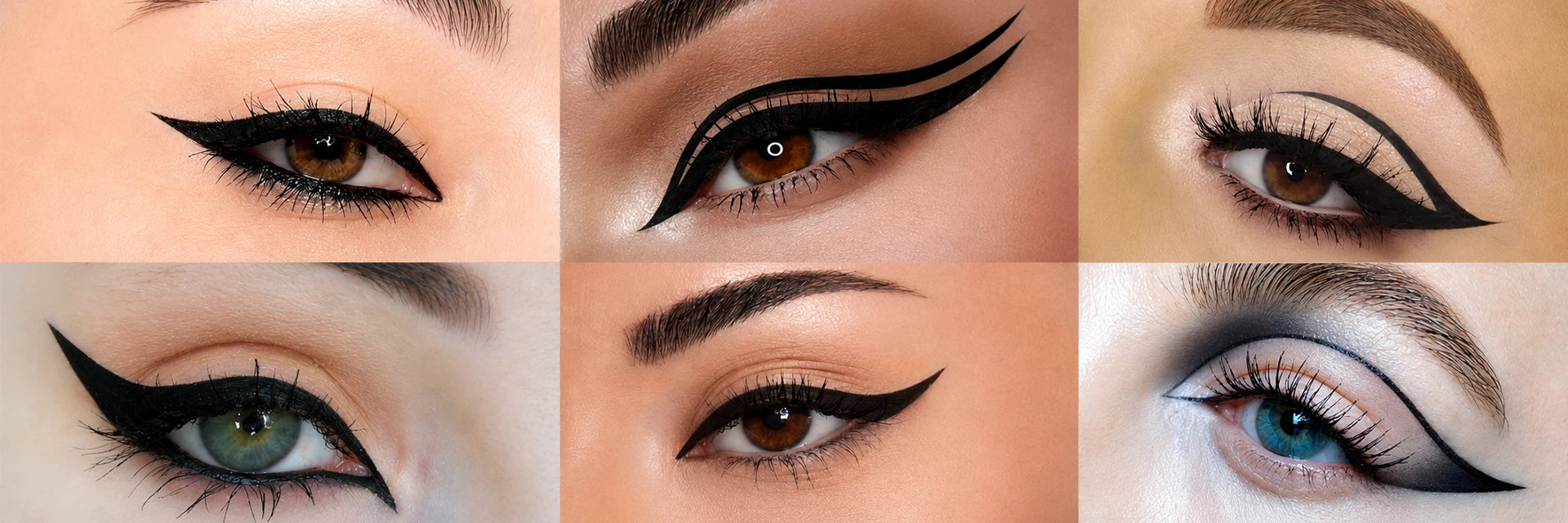 Dual-ended waterproof eyeliner creating sharp cat-eye, graphic eyeliner, and long-lasting precision eye makeup looks.