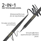Stroke of Midnight Sketch Felt Tip + Kohl Dual Eyeliner