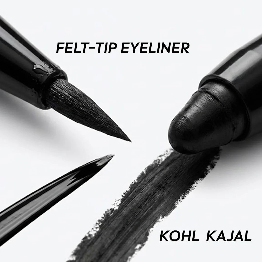 Stroke of Midnight Sketch Felt Tip + Kohl Dual Eyeliner